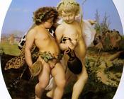 让 莱昂 杰罗姆 : Drunken Bacchus and Cupid